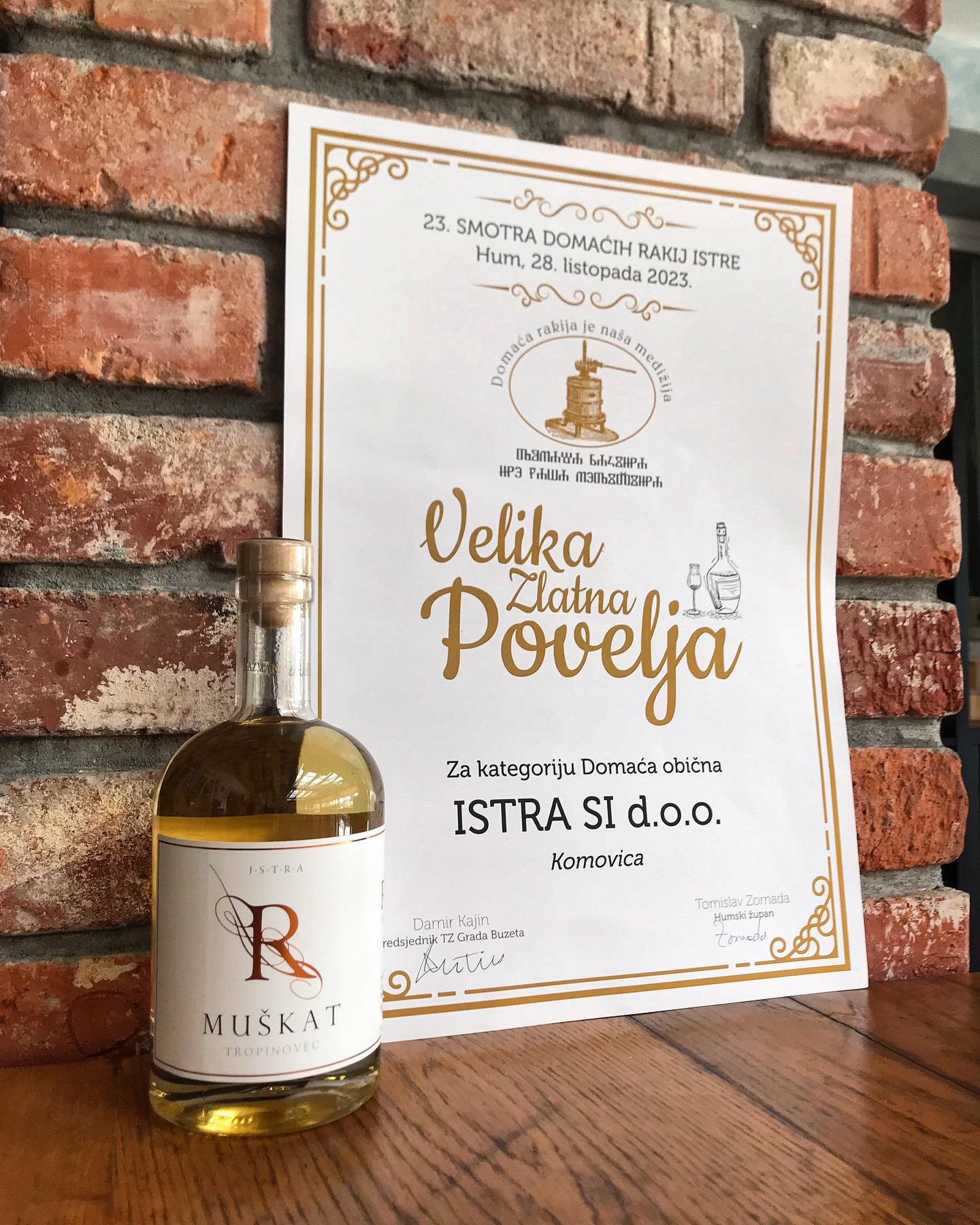 Žganje Rumeni Muškat